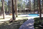 Mammoth Lakes Condo Rental Sunshine Village Pool Area